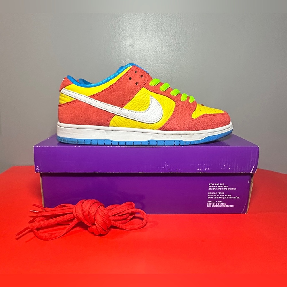 Size 10 - Nike SB Dunk Low Bart Simpson 2022